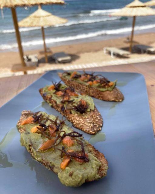 Mavros Molos Beach Rooms Kíssamos Exterior foto