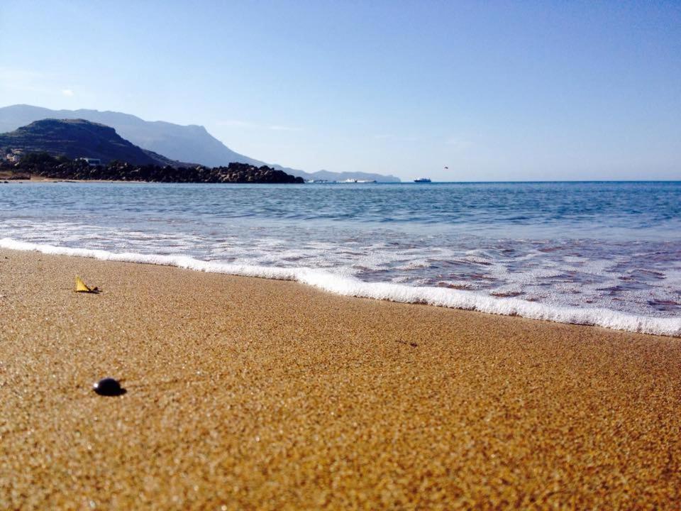 Mavros Molos Beach Rooms Kíssamos Exterior foto