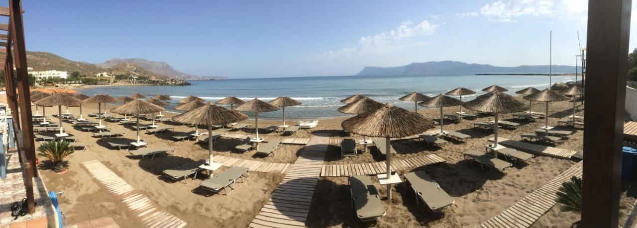 Mavros Molos Beach Rooms Kíssamos Exterior foto